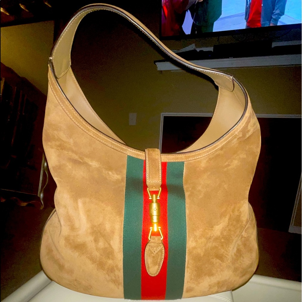 🔥🔥Gucci Borsa Soft Suede Jackie Bag - Picture 4 of 11